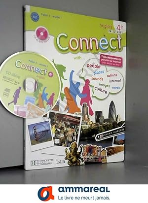 Seller image for Connect Anglais 4e (1CD audio) for sale by Ammareal