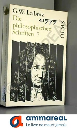 Seller image for Die philosophischen Schriften, Band 7 for sale by Ammareal