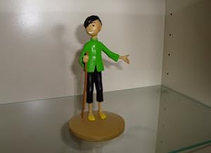 Figurine Tintin - Tchang indique Hou Kou