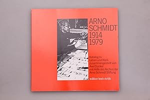 Bild des Verkufers fr ARNO SCHMIDT 1914-1979. Katalog zu Leben und Werk zum Verkauf von INFINIBU KG