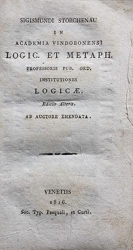 Institutiones logicae