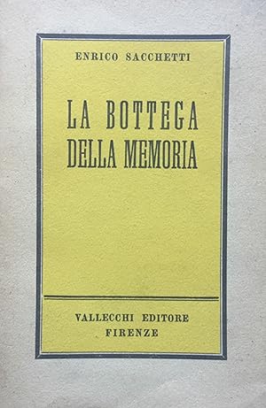 Seller image for La bottega della memoria. for sale by TORRE DI BABELE