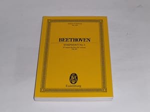 Image du vendeur pour Beethoven Symphony No. 4 Bb major / B-Dur / Sib majeur Op. 60. mis en vente par Der-Philo-soph