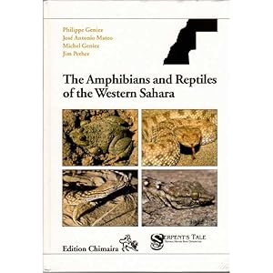 Bild des Verkufers fr The Amphibians and Reptiles of the Western Sahara zum Verkauf von Buteo Books