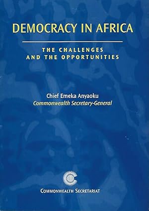 Imagen del vendedor de Democracy in Africa. The Challenges and the Opportunities a la venta por Black Rock Books