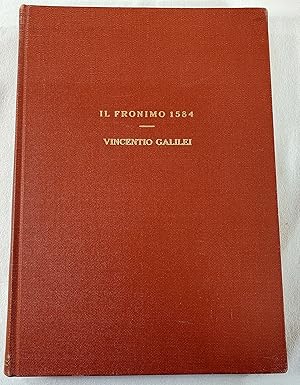 Immagine del venditore per Il Fronimo Dialogo1584 venduto da Resource Books, LLC