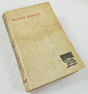 Image du vendeur pour The Sonnets of John Milton mis en vente par Resource Books, LLC