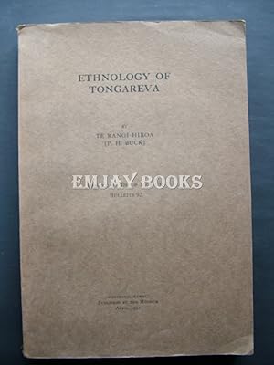 Imagen del vendedor de Ethnology of Tongareva. Bulletin 92 a la venta por EmJay Books