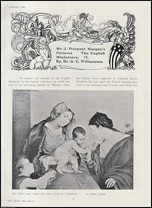 Seller image for Mr. J. Pierpont Morgan's Pictures (part 2) : The English Miniatures. An original article from The Connoisseur, 1907. for sale by Cosmo Books