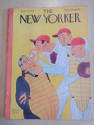 The New Yorker September 23, 1933
