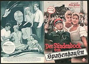 Imagen del vendedor de Filmprogramm IFB Nr. 4528, Der Sndenbock von Spatzenhausen, I. u. J. Gnther, Hans Moser, Regie: Herbert B. Fredersdorf a la venta por Bartko-Reher