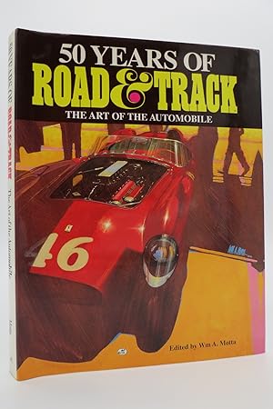 50 YEARS OF ROAD & TRACK The Art of the Automobile (DJ protected by a brand new, clear, acid-free...
