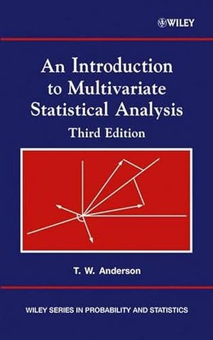 Seller image for An Introduction to Multivariate Statistical Analysis (Hardcover) for sale by Grand Eagle Retail