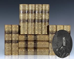 Seller image for Waverly Novels. [Waverley: or 'Tis Sixty Years Since, Guy Mannering, The Antiquary, Rob Roy, Ivanhoe, Kenilworth, The Pirate, The Fortunes of Nigel, Peveril of the Peak, Quentin Durward, St. Ronan's Well, Redgauntlet, The Betrothed, Talisman, Woodstock, or, the Cavalier, Chronicles of the Canongate, The Fair Maid Of Perth, Anne of Geierstein. for sale by Raptis Rare Books