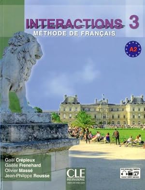 Interactions niveau A2 livre de l'élève + dvd