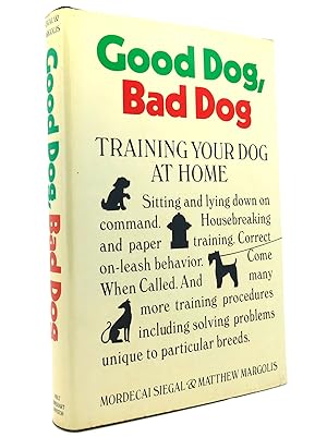 Seller image for GOOD DOG, BAD DOG for sale by Rare Book Cellar