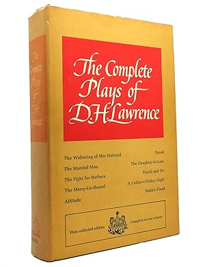 Imagen del vendedor de THE COMPLETE PLAYS OF D. H. LAWRENCE Complete in One Volume a la venta por Rare Book Cellar