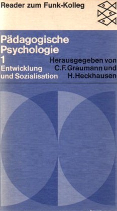 Imagen del vendedor de Pdagogische Psychologie 1 - Entwicklung und Sozialisation a la venta por Auf Buchfhlung