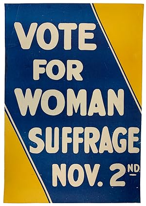 1915 Womens Suffrage Poster