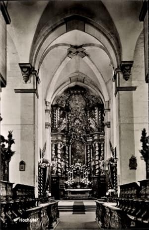 Bild des Verkufers fr Ansichtskarte / Postkarte Bronnbach Reicholzheim Wertheim im Main Tauber Kreis, Klosterkirche zum Verkauf von akpool GmbH