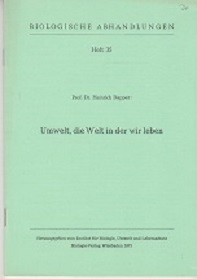 Image du vendeur pour Umwelt, die Welt in der wir leben. mis en vente par Buchversand Joachim Neumann