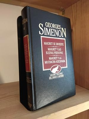 Imagen del vendedor de Maigret se divierte, Maigret y las buenas personas, Maigret y la muchacha asesinada a la venta por Libros Antuano