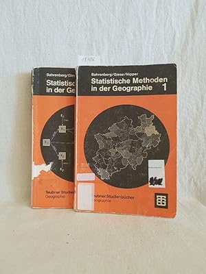 Bild des Verkufers fr Statistische Methoden in der Geographie, Band 1 (Univariate und bivariate Statistik) und Band 2 (Multivariate Statistik). - komplett! (= Teubner Studienbcher der Geographie). zum Verkauf von Versandantiquariat Waffel-Schrder