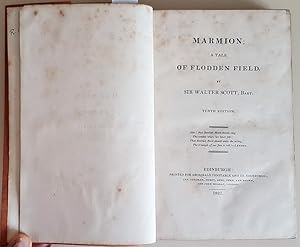 Imagen del vendedor de MARMION; a Tale of Flodden Field a la venta por Stampe Antiche e Libri d'Arte BOTTIGELLA