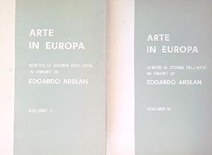 Arte in Europa Scritti di Storia dell'Arte in onore di Edoardo Arslan. 2vv