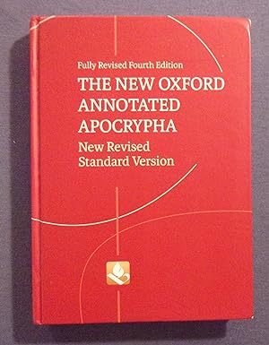 Imagen del vendedor de The New Oxford Annotated Apocrypha, New Revised Standard Version, Fully Revised Fourth Edition a la venta por Book Nook