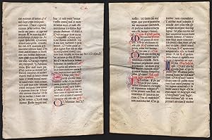 Missal Missale manuscript manuscrit Handschrift - (Blatt / leaf "CXLI")