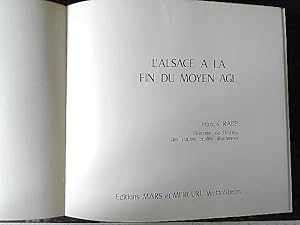 Image du vendeur pour l HISTOIRE DE L ALSACE III - l 'alsace a la fin du Moyen Age mis en vente par JLG_livres anciens et modernes