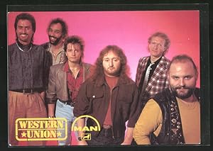 Seller image for Ansichtskarte Musiker der Band Western Union blicken in die Kamera for sale by Bartko-Reher