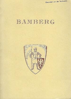 Bild des Verkufers fr Bamberg. Eine geographische Studie der Stadt. (und ) Dr. Michel Hofmann: " Bambergs baukunstgeschlichte Prgung " zum Verkauf von Antiquariat Lcke, Einzelunternehmung