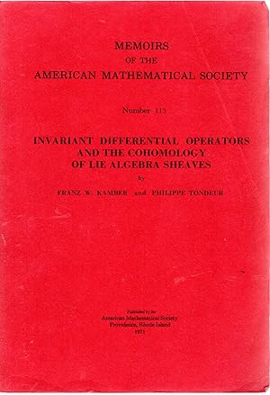 Immagine del venditore per Invariant Differential Operators and the Cohomology of Lie Algebra Sheaves (Memoirs of the American Mathematical Society #113) venduto da Dorley House Books, Inc.