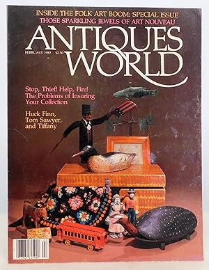 Bild des Verkufers fr Antiques World February 1980 zum Verkauf von Argyl Houser, Bookseller