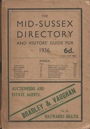 The Mid-Sussex Directory and Visitors Guide for 1936.