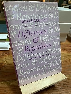 Seller image for Difference and Repetition for sale by Bad Animal