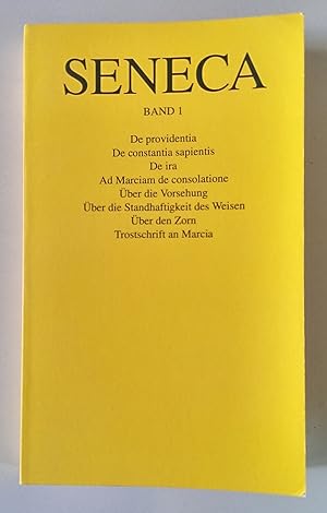 Bild des Verkufers fr Philosophische Schriften. Band 1: De providentia [u.a.] zum Verkauf von Antiquariat Buecher-Boerse.com - Ulrich Maier