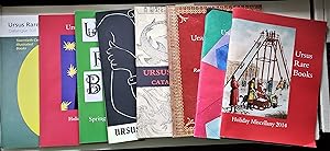 Ursus Rare Books (a collection of 31 catalogs full of illustrations in color & b&w)