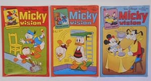 Mickyvision 1979 - Heft Nr. 6; Nr. 8 und Nr. 9 [Konvolut aus 3 Ausgaben].