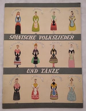 Seller image for Spanische Volkslieder und Tnze. for sale by KULTur-Antiquariat