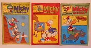Mickyvision 1977 - Heft Nr. 8; Nr. 10 und Nr. 11 [Konvolut aus 3 Ausgaben].
