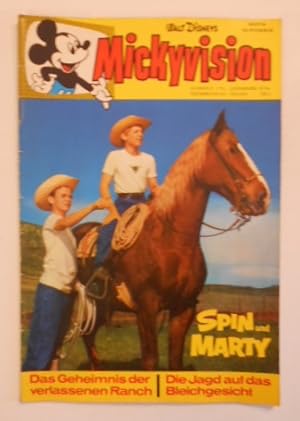 Seller image for Mickyvision 1963 - Heft Nr. 4: Spin und Marty. Das Geheimnis der verlassen Ranch und Die Jagd auf das Bleichgeschicht. for sale by KULTur-Antiquariat
