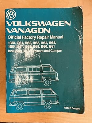 Immagine del venditore per Volkswagen Vanagon Official Factory Repair Manual 1980-1991 Including Diesel Syncro and Camper venduto da Last Word Books