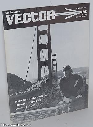 Immagine del venditore per Vector: a voice for the homosexual community; vol. 5, #11, November 1969: Candidates Receive Approval venduto da Bolerium Books Inc.