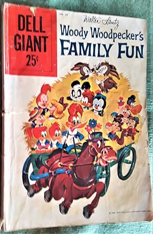 Woody Woodpecker's Family Fun. Dell Giant.