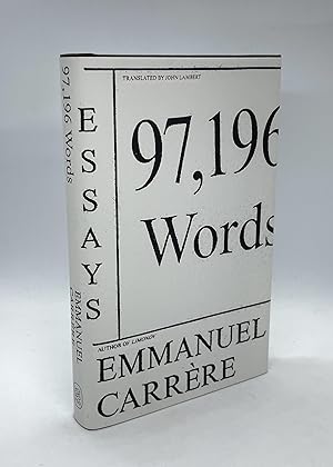 Seller image for 97,196 Words: Essays (First American Edition) for sale by Dan Pope Books