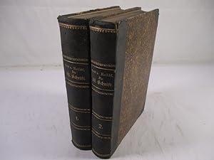 Bild des Verkufers fr Die heiligen Schriften des alten und neuen Testamentes. (Bnde 1 und 2) zum Verkauf von Antiquariat Bookfarm