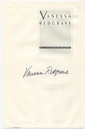 Bild des Verkufers fr Autograph zum Verkauf von Between the Covers-Rare Books, Inc. ABAA
